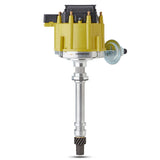Proform 141-681 HEI Distributor; Chevy Small and Big Block V8 ; Melonized Steel Gear; Yellow Cap