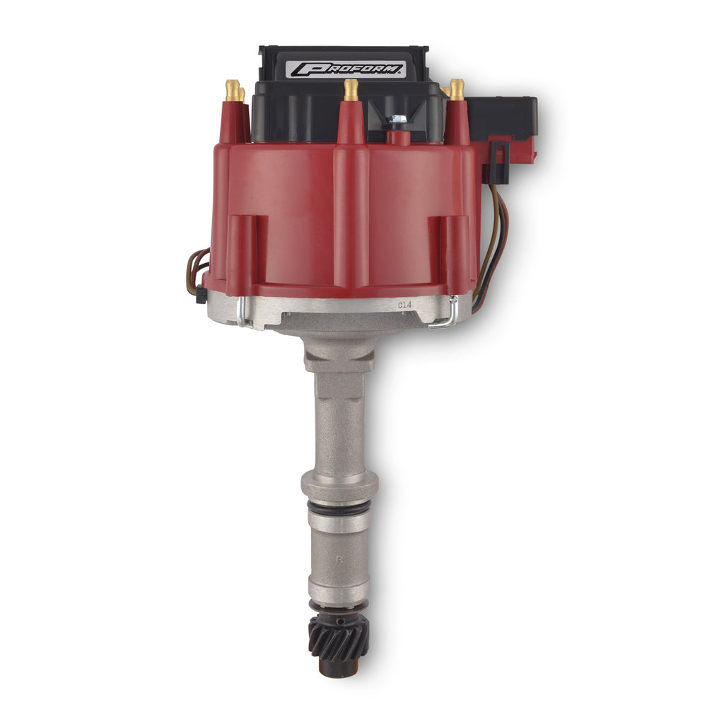Hei-Distributor;-StreetStrip;-Built-In-Coil;-Red-Cap;-Buick-Even-Fire-V6-Engine