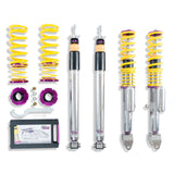 KW 35257007 Height Adjustable Coilovers with Independent Compression and Rebound Technology