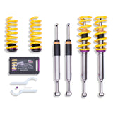 KW 35243010 Height Adjustable Coilovers with Independent Compression and Rebound Technology