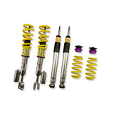 KW 35210051 Height Adjustable Coilovers with Independent Compression and Rebound Technology