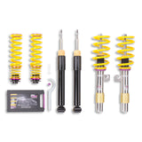 KW 10220067 Height adjustable stainless steel coilover system with pre-configured damping