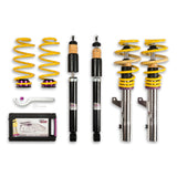 KW 10281031 Height adjustable stainless steel coilover system with pre-configured damping