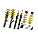 KW 10281034 Height adjustable stainless steel coilover system with pre-configured damping