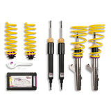 KW 10220032 Height adjustable stainless steel coilover system with pre-configured damping