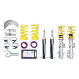 KW 10230081 Height adjustable stainless steel coilover system with pre-configured damping