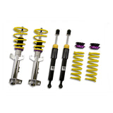 KW 10225013 Height adjustable stainless steel coilover system with pre-configured damping