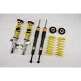 KW 10230057 Height adjustable stainless steel coilover system with pre-configured damping