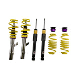 KW 10280117 Height adjustable stainless steel coilover system with pre-configured damping