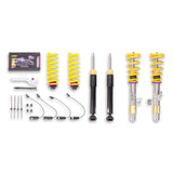 KW 1522000G Height adjustable stainless steel coilovers with adjustable rebound damping