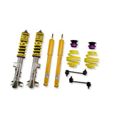 KW 15220017 Height adjustable stainless steel coilovers with adjustable rebound damping