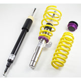 KW 18020033 Height adjustable stainless steel coilovers with adjustable rebound damping