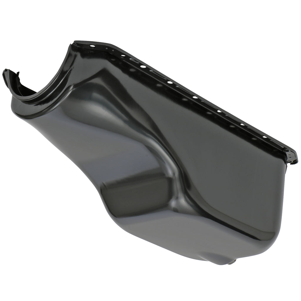 Hemi-392-(55-58)-Steel-Engine-Oil-Pan--Black-Finish