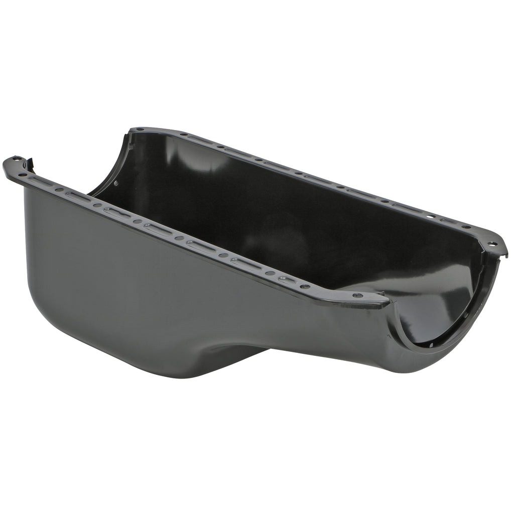Hemi-392-(55-58)-Steel-Engine-Oil-Pan--Black-Finish