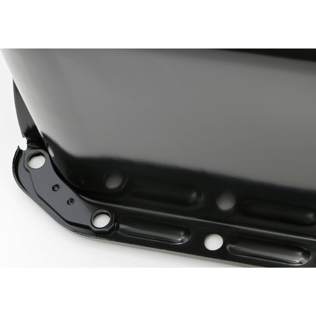 Hemi-392-(55-58)-Steel-Engine-Oil-Pan--Black-Finish