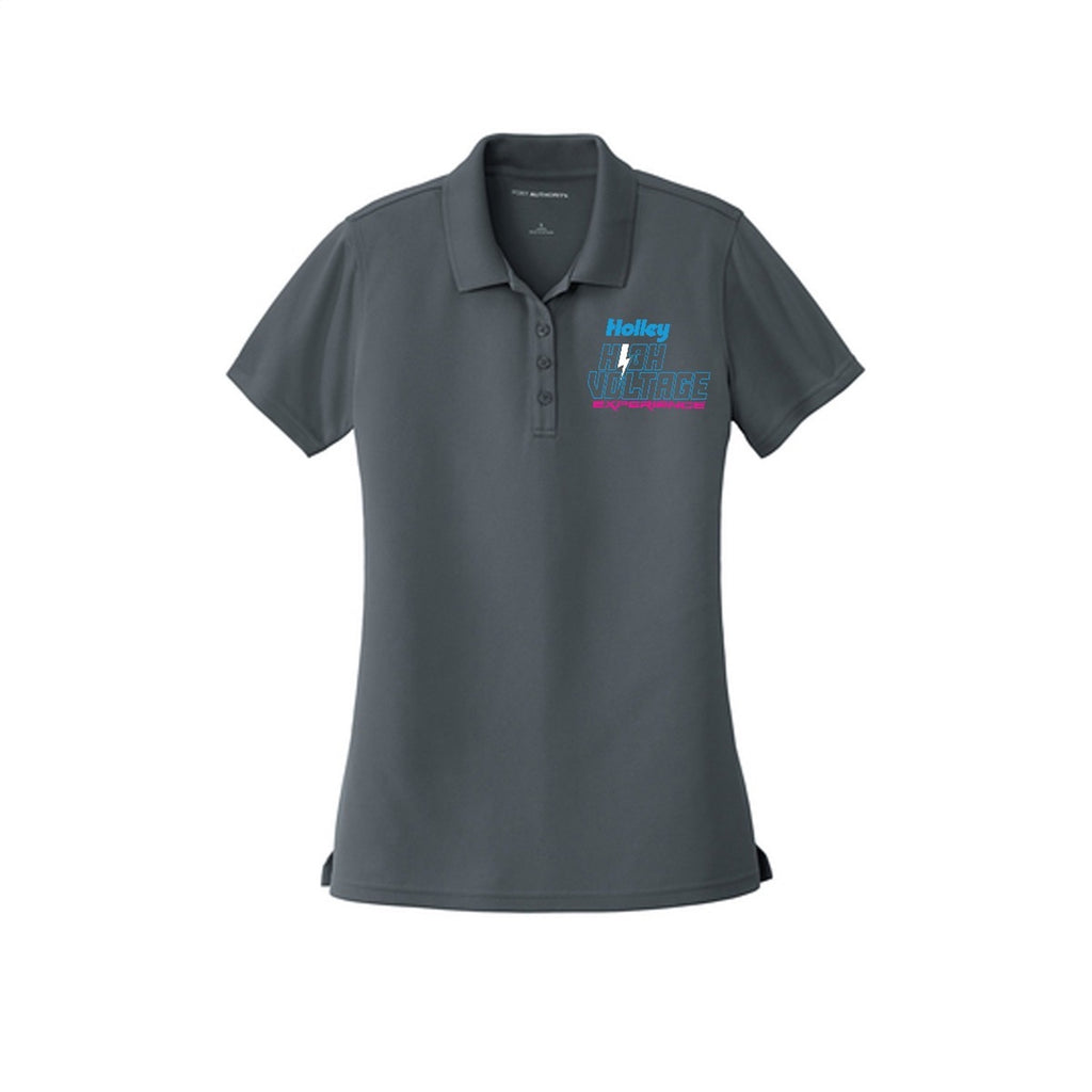 Hhve-Ladies-Logo-Polo-Shirt---Gray