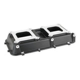 Holley 300-207BK  Hi-Ram Intake Plenum Top Only, 2 X 4150- Semi-Gloss Black Finish
