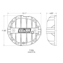 Load image into Gallery viewer, Hi-Tek-Aluminum-Differential-Cover-For-Aam-9.59.76---Black