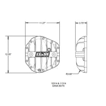 Load image into Gallery viewer, Hi-Tek-Aluminum-Differential-Cover-For-Dana-6070