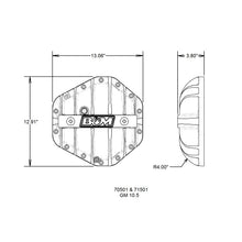 Load image into Gallery viewer, Hi-Tek-Aluminum-Differential-Cover-For-Gm-Corporate-14-Bolt-(10.5-Inch)