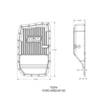 Load image into Gallery viewer, Hi-Tek-Deep-Transmission-Pan----Black-Aluminum