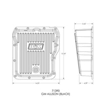 Load image into Gallery viewer, Hi-Tek-Deep-Transmission-Pan----Black-Aluminum