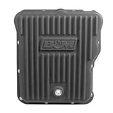 B&M 71390  Hi-Tek Deep Transmission Pan -  Black Aluminum