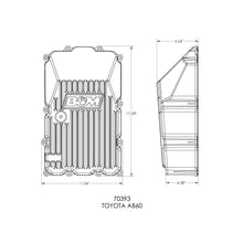 Load image into Gallery viewer, Hi-Tek-Deep-Transmission-Pan---Aluminum---Toyota---Black