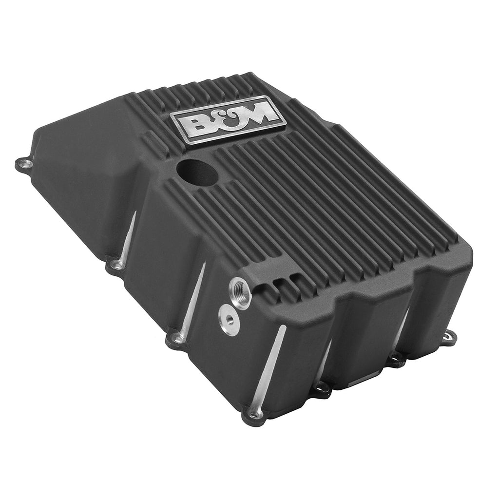 Hi-Tek-Deep-Transmission-Pan---Aluminum---Toyota---Black