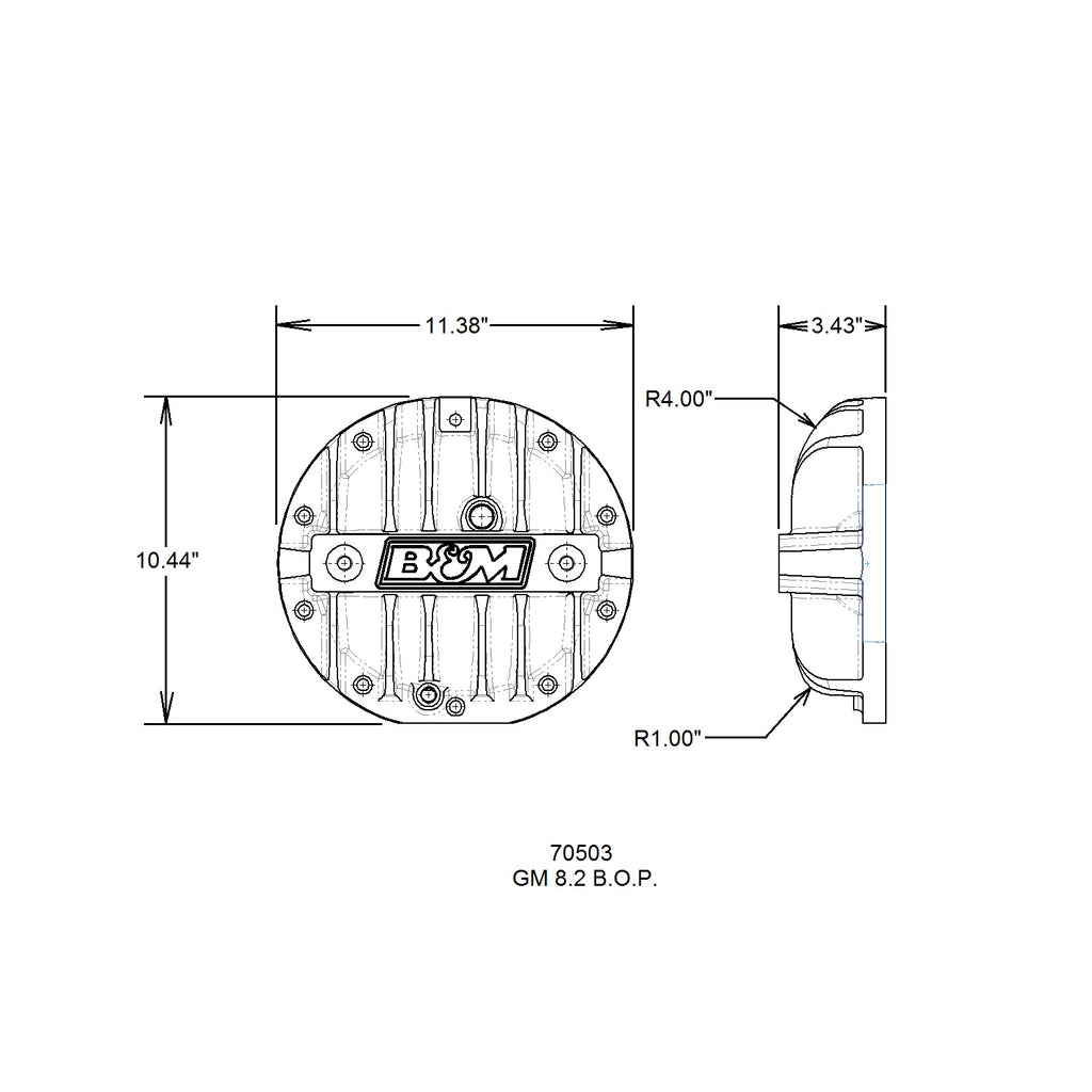 Hi-Tek-Gm-10-Bolt-Aluminum-Differential-Cover---8.2-Inch-Bop