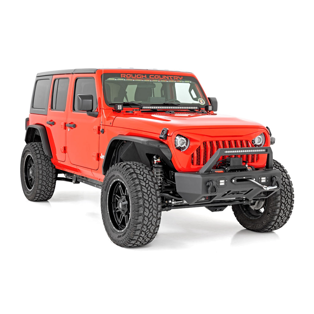 High-Clearance-Led-Flat-Fender-Flare-Kit-Uv-Treated-Jeep-Wrangler-Jl-(18-23)-Rough-Country