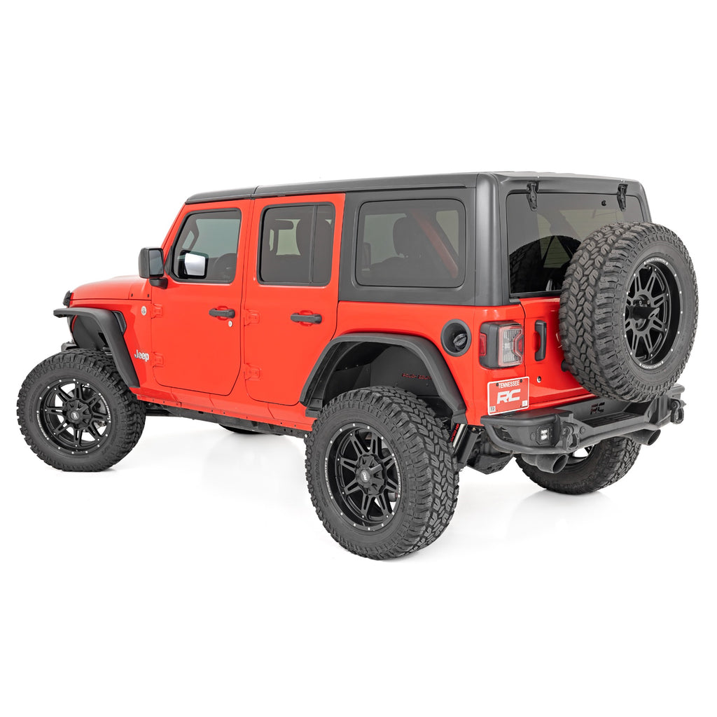 High-Clearance-Led-Flat-Fender-Flare-Kit-Uv-Treated-Jeep-Wrangler-Jl-(18-23)-Rough-Country