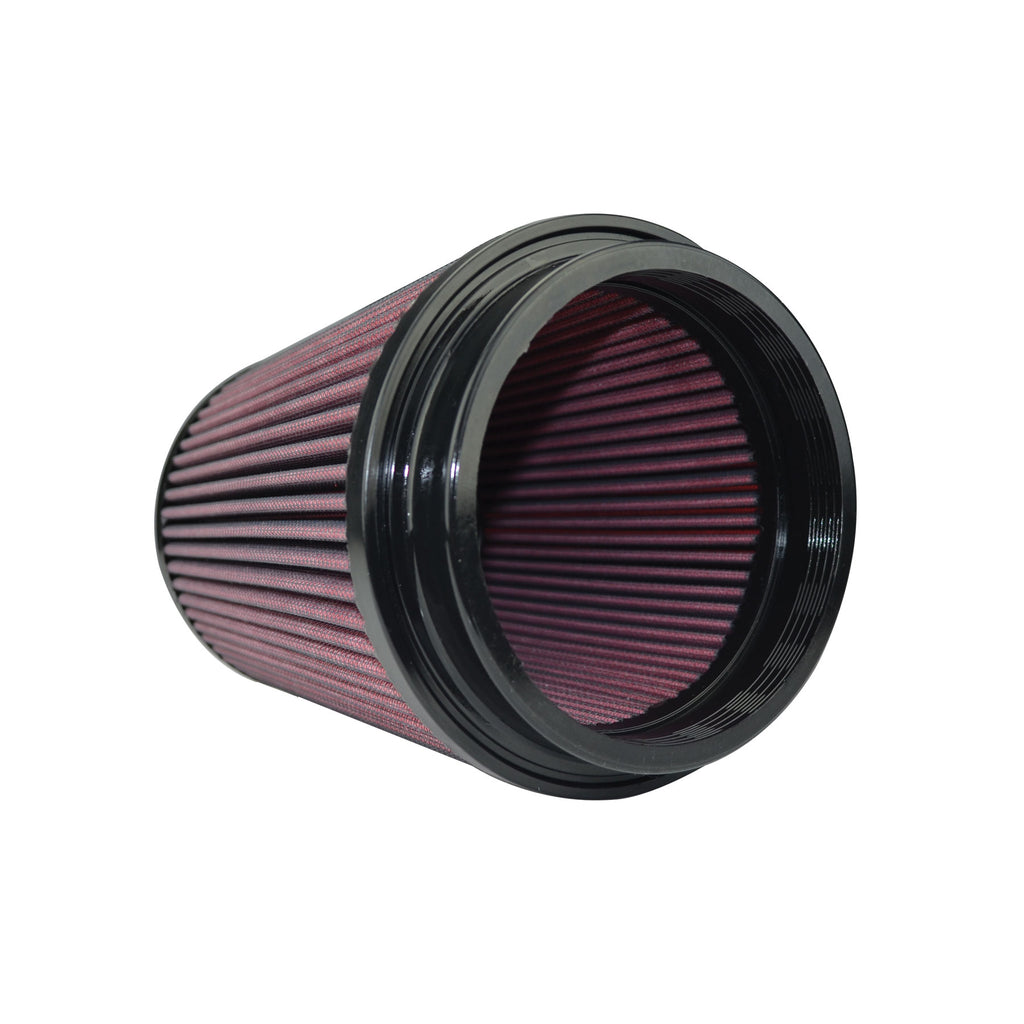 High-Performance-Air-Filter---5-Black-Filter-6-12-Base--8-Tall--5-12-Top