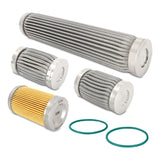 Mishimoto MMFF-RPST-S100 High-Performance Fuel Filter Replacement Inserts, 100-Micron Stainless Steel