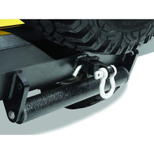 Load image into Gallery viewer, Highrock-4X4-Receiver-Recovery-Hitch-Insert-W1-Dring-Black