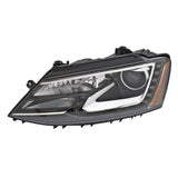 Hella 011192241 HLMP RH SAE BIXEN VW JETTA SDN 12-14