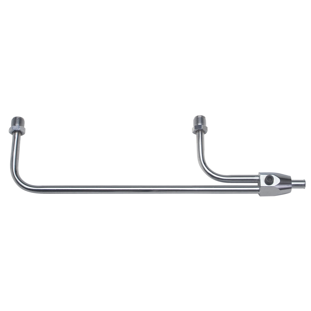 Holley-3310;-38-In.-Dia.;-82132-In.-Centers;-SteelChrome-Fuel-Lines195964-Pontiac-Engines