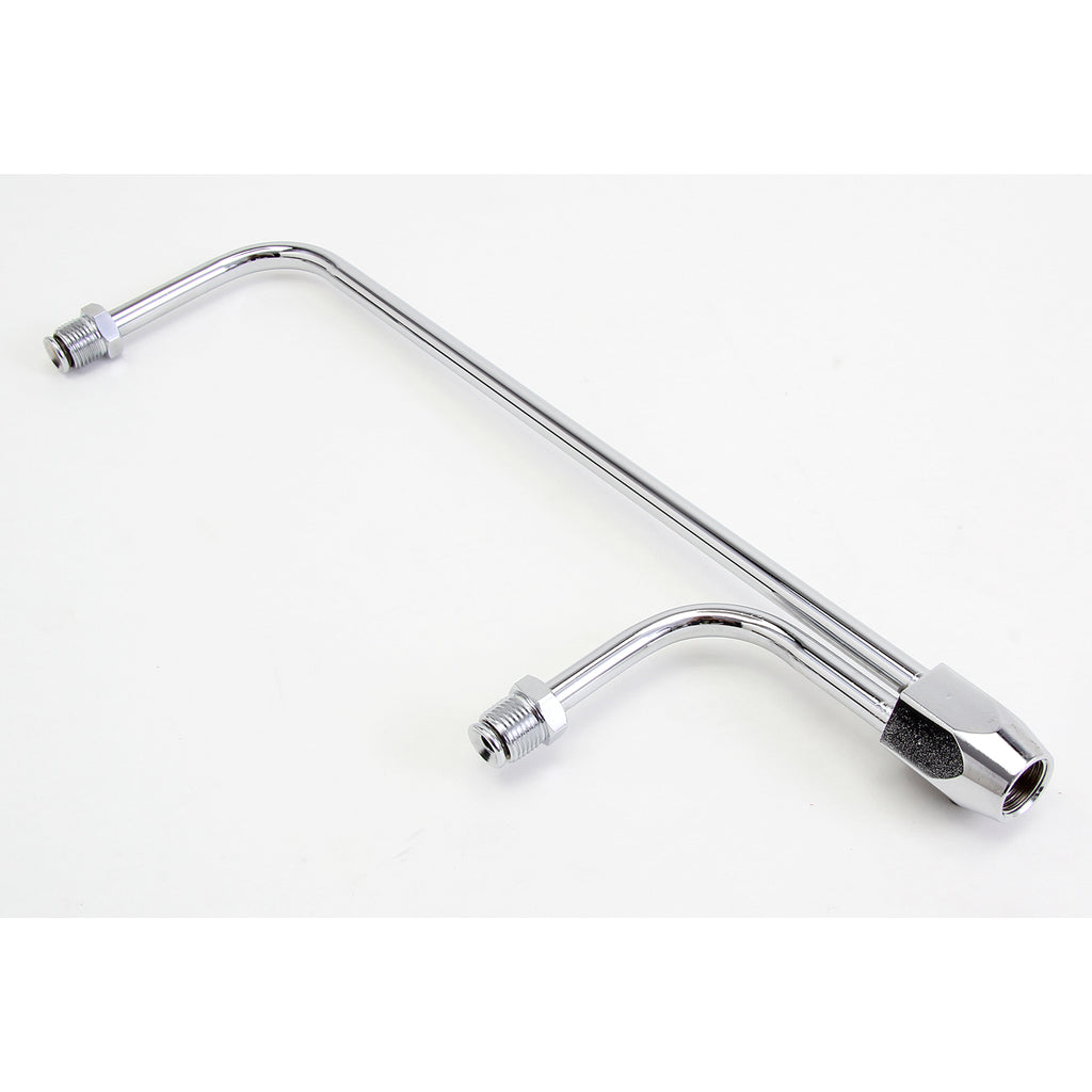 Holley-Model-33102-(82132-In.-Centers);-SteelChrome-Fuel-Lines195964-Pontiac-Engines