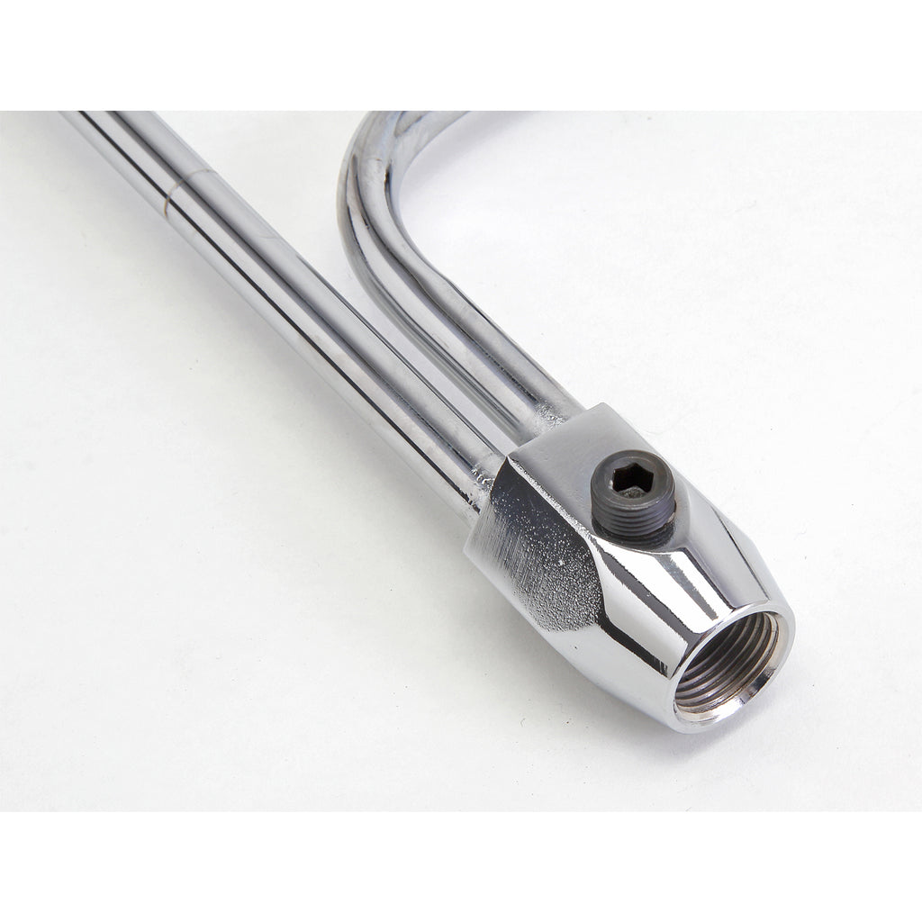 Holley-Model-33102-(82132-In.-Centers);-SteelChrome-Fuel-Lines195964-Pontiac-Engines