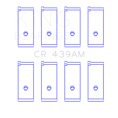 Honda-A18a1A20a1B20a3Bs1EsEt1-2-(Size-1.0Mm)-Connecting-Rod-Bearing-Set
