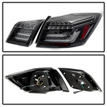 Load image into Gallery viewer, Honda-Accord-2013-2015-4Dr-Led-Tail-Lights---Black-Alt-Yd-Ha13led-Led-Bk