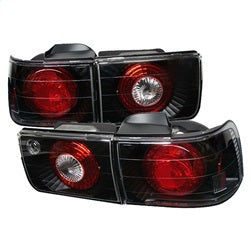 Honda-Accord-92-93-4Dr-Euro-Style-Tail-Lights-Black-Alt-Yd-Ha92-4D-Bk