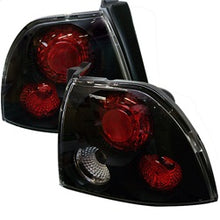 Load image into Gallery viewer, Honda-Accord-94-95-Euro-Style-Tail-Lights-Black-Alt-Yd-Ha94-Bk