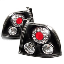 Load image into Gallery viewer, Honda-Accord-94-95-Led-Tail-Lights-Black-Alt-Yd-Ha94-Led-Bk