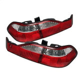 SPYDER 5004352 Euro Style Tail Lights - Red Clear