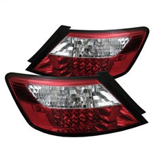 Load image into Gallery viewer, Honda-Civic-06-08-2Dr-Led-Tail-Lights-Red-Clear-Alt-Yd-Hc06-2D-Led-Rc