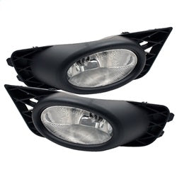 Honda-Civic-09-11-4Dr-Oem-Fog-Lights-WSwitch--Clear-Fl-Cl-Hc09-4D-C