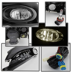 Honda-Civic-2013-2014-4Dr-Oem-Fog-Light-WSwitch-Clear-Fl-Hc2013-4D-C