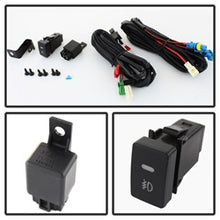 Load image into Gallery viewer, Honda-Civic-2013-2014-4Dr-Oem-Fog-Light-WSwitch-Clear-Fl-Hc2013-4D-C