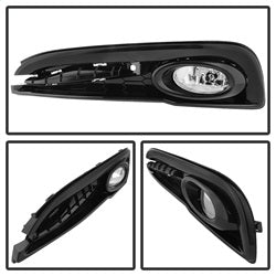 Honda-Civic-2013-2014-4Dr-Oem-Fog-Light-WSwitch-Clear-Fl-Hc2013-4D-C